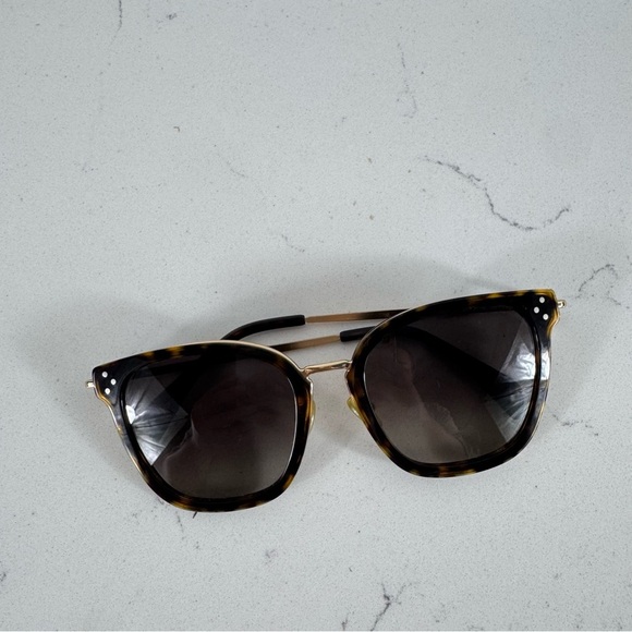 CELINE Sunglasses CL 40035/F Havana Brown 52K 54019 140 - 3 Made In Italy main image 10